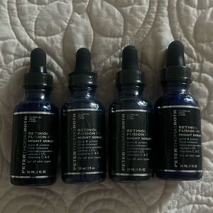 Four bottles PETER THOMAS ROTH RETINOL